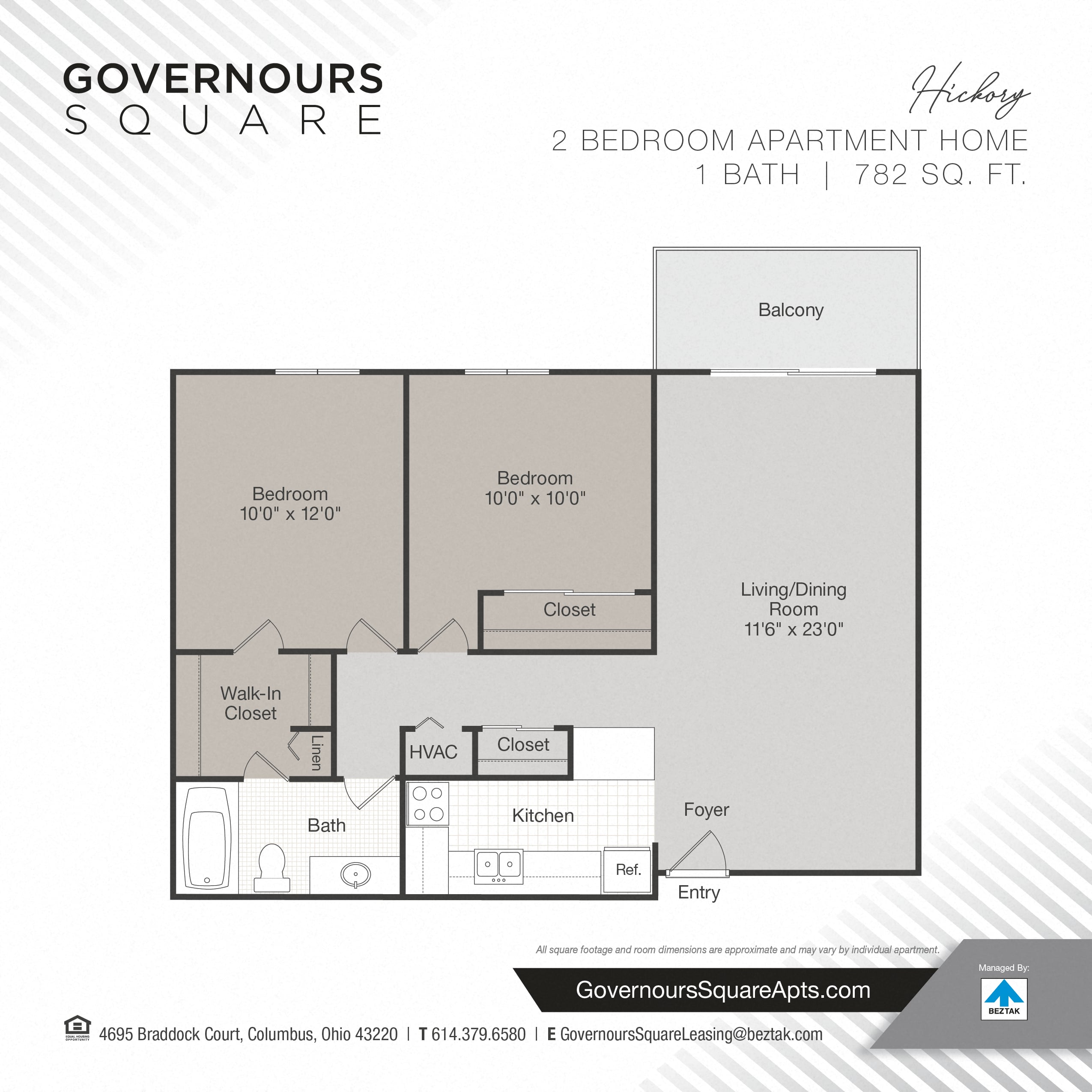 Hickory floor plan